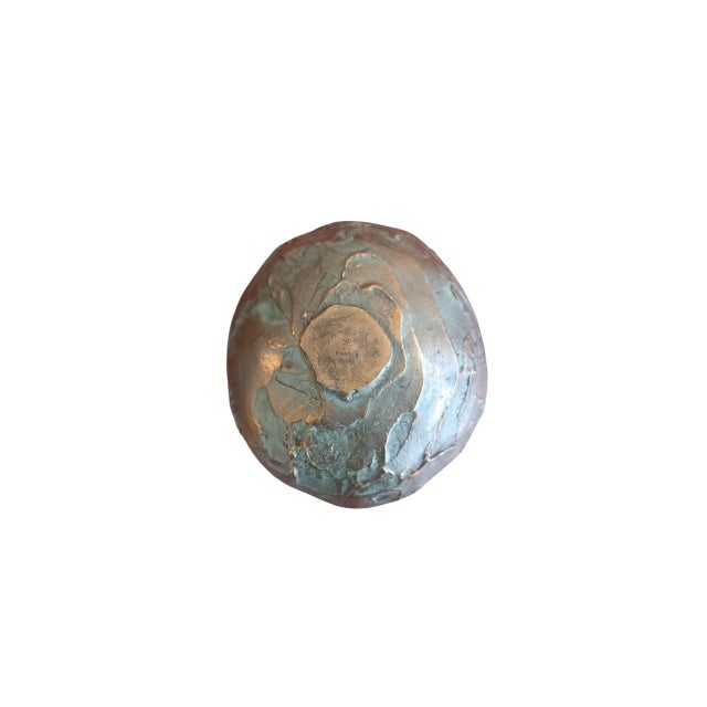 Brutalist Bronze Trinket Tray by Serge Mansau, 1980s For Sale - Image 3 of 4