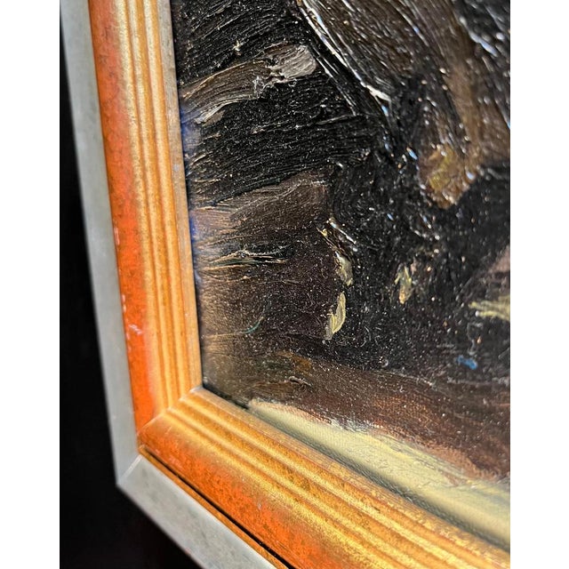 Louis Henri Salzmann, Rural Village, Oil on Canvas For Sale - Image 9 of 12