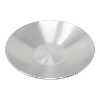 1960s Mid-Century Modern Dansk Polished Aluminum Serving Bowl by Jens Quistgaard For Sale