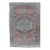 Vintage Hand-Knotted Persian Hamadan Rug With Sub-Geometric Medallion Design 3'4 X 5'0 For Sale