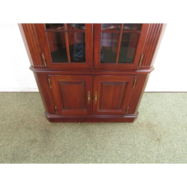 Pennsylvania House Solid Cherry Corner China Chairish