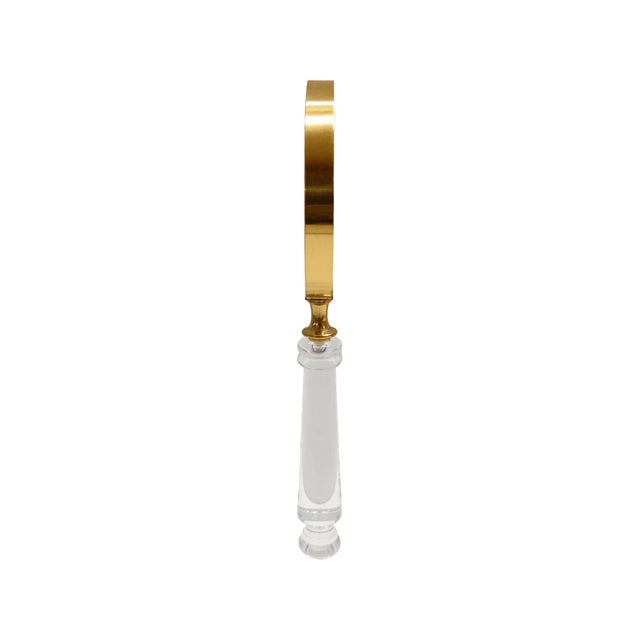 Metal Sherlock Magnifying Glass For Sale - Image 7 of 11