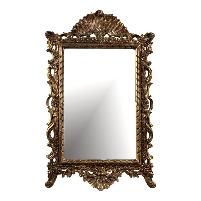 Mid 20th Century French Regency Style Gilt Mirror For Sale