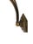 Art Deco Wall Lamp in Metal, Poland, 1950s For Sale - Image 3 of 10