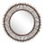 The 'Oculus' Round Rattan Mirror For Sale