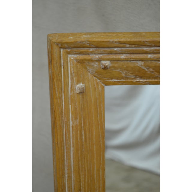 Brandt Ranch Oak Rustic Rectangular Wall Mirror Chairish