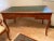 Baker Furniture Company Baker Furniture 2pc Queen Anne Scarlet Japanned Desk/ Bureau Plat For Sale - Image 4 of 12
