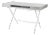 Cosimo Desk with Grey Glossy Lacquered Top and White Lacquered Frame by Marco Zanuso Jr. for Adentro For Sale