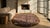 1920s Brown Diamond Folk Art Antique Oval American Hooked Rug 7'8" X 10'6" Handknotted Wool Carpet For Sale - Image 13 of 13