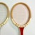 Mid-Century Vintage Boho Chic Americana Wood Tennis Rackets - Set of 2. For Sale - Image 6 of 9