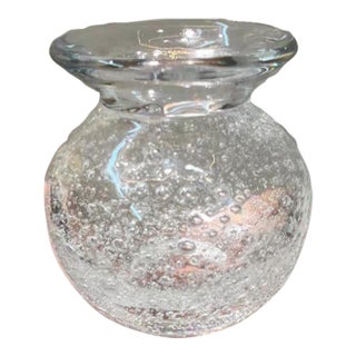 Late 20th Century Exquisite and Rare Bubble Vase For Sale