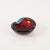 1960s Blue and Red Sommerso Murano Glass Heart-Shaped Bowl by Flavio Poli, Italy, 1960s For Sale - Image 5 of 11