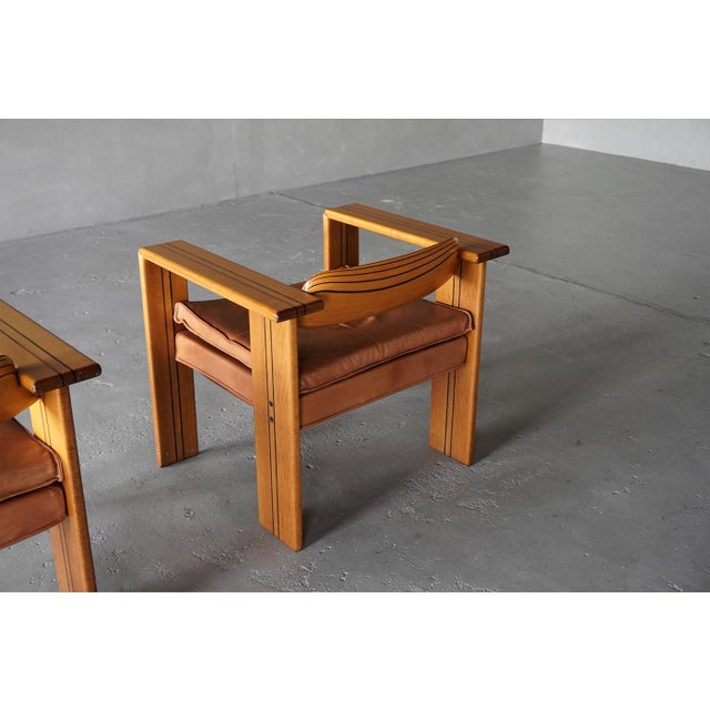 Artona Armchairs by Afra & Tobia Scarpa for Maxalto, Italy 1970s, Set of 2 For Sale - Image 6 of 10