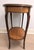 French Louis XV Style Side Table With Parquetry Tiered For Sale - Image 4 of 15