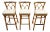 McGuire Bamboo Bar Stools With Leather Seats, 1970s Bohemian Style For Sale