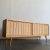 White White Oak and Cane Credenza Angled Legs For Sale - Image 8 of 18