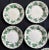 1940s 1940s Wedgewood Napoleon Ivy Plates - Set of 9 For Sale - Image 5 of 8