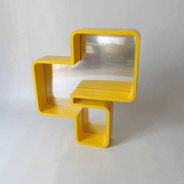 Vintage Lacquered Wood Wall Shelf, 2000s For Sale - Image 12 of 12