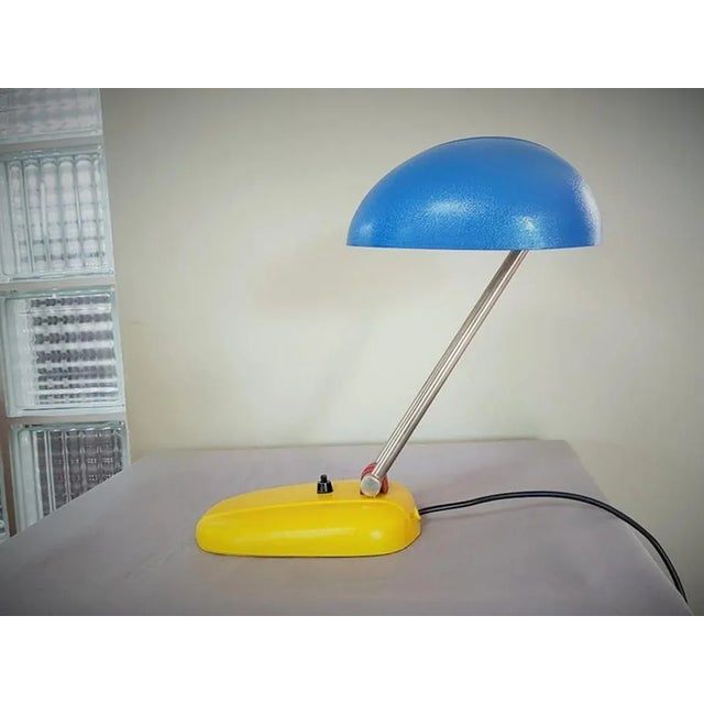 Vintage Table Lamp by Sigfried Giedion for BAG Turgi For Sale - Image 11 of 18