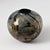 Azurene Series Vase in Black Glass from Isle of Wight, 1980s For Sale - Image 6 of 9