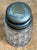 Antique Monogrammed Metal Topped Glass Vanity Jar For Sale In West Palm - Image 6 of 18