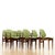Wood Set of Eight Mid Century Dining Chairs Attributed to Elliots of Newbury For Sale - Image 7 of 15