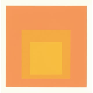1968 Josef Albers "Homage to the Square" Serigraph "Tenuous" For Sale