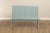 Blue Vintage Painted Paneled Back Benches - A Pair For Sale - Image 8 of 13