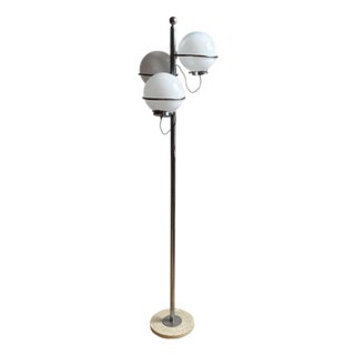 Gino Sarfatti Attributed Italian Floor Lamp, Circa 1960s For Sale