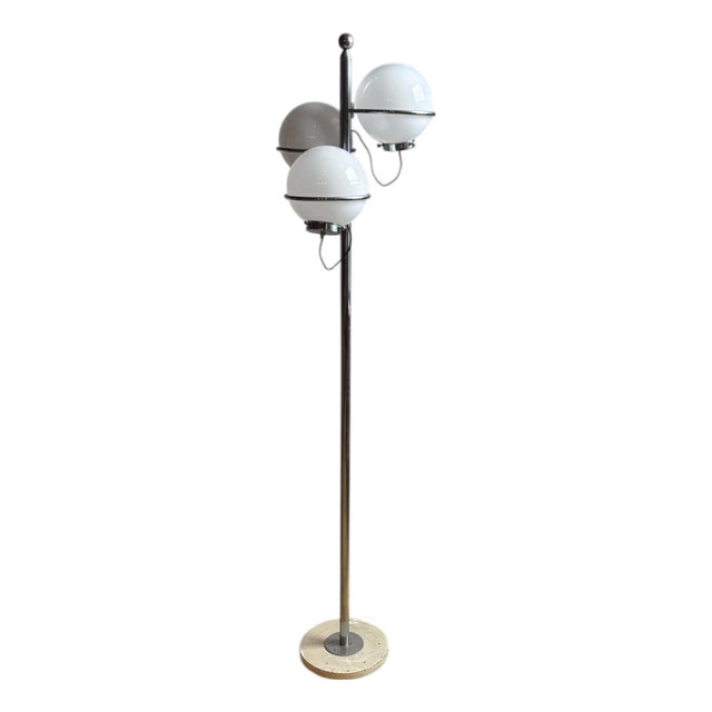 Gino Sarfatti Attributed Italian Floor Lamp, Circa 1960s For Sale