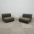 Stendig, Low Slipper Chairs, Gray Boucle, Painted Wood, Switzerland, 1960s For Sale - Image 13 of 13