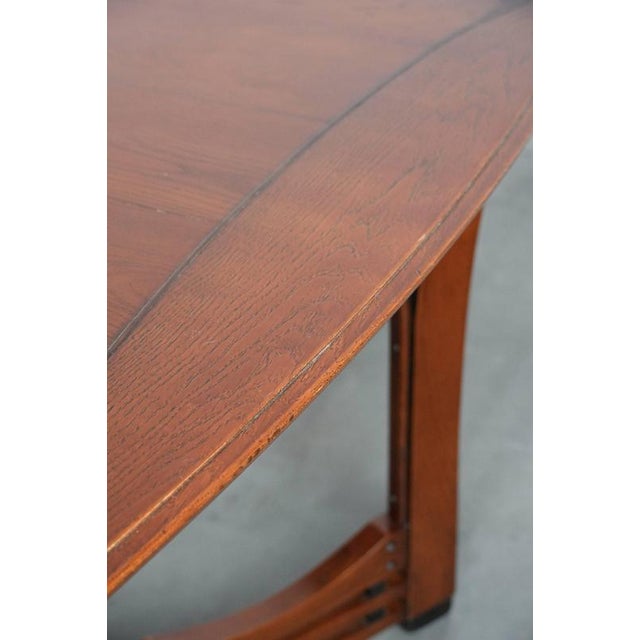 Art Nouveau Jugendstil Dining Table from Schuitema For Sale - Image 13 of 16