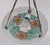 Loys Lucha French Art Deco Pendant Light 1930s - Purple Turquoise Floral Enameled Bowl For Sale - Image 9 of 11