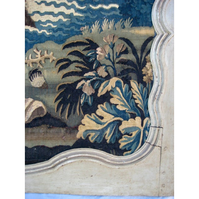 Aubusson French Tapestry Trumeau Boiserie XVIII Century For Sale - Image 9 of 13