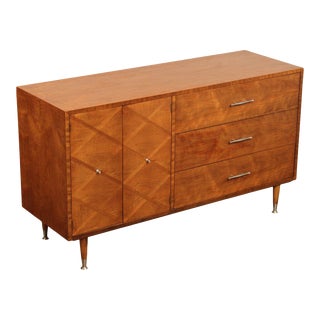 Lane Mid-Century Modern Walnut Sideboard For Sale