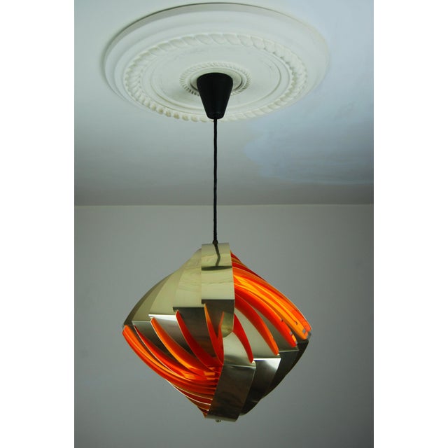 Danish Konkylie Pendant by Louis Weisdorf for Lyfa, 1960s For Sale - Image 9 of 12