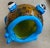 Mid 20th Century Vintage Italian Murano Glass Frog Dish With Gold Flecks For Sale - Image 5 of 8