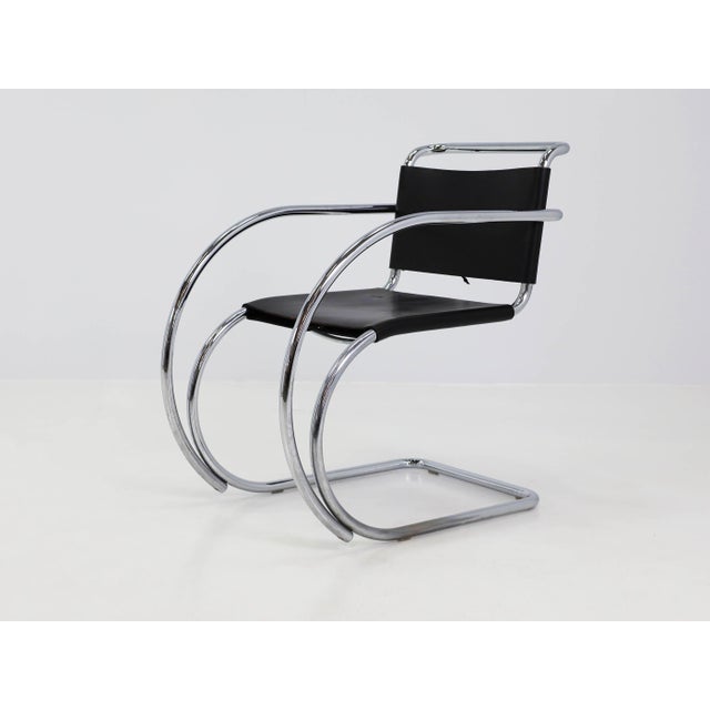MR20 Cantilever Armchairs by Ludwig Mies van der Rohe for Knoll Inc. / Knoll International, 1970s For Sale - Image 6 of 13