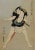Japanese Vintage Mid Century Japanese Woodblock Kabuki Actor Print For Sale - Image 3 of 3