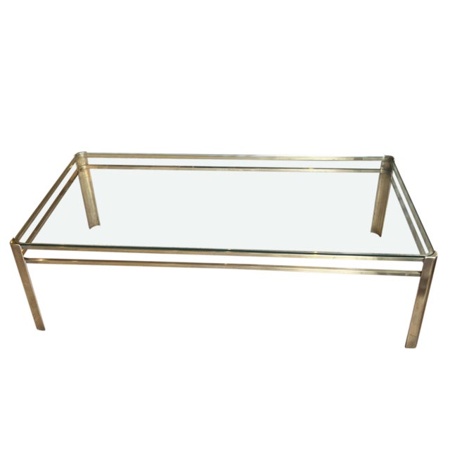 Mid-Century Coffee Table by Jacques Théophile Lepelletier, 1960s For Sale - Image 6 of 6