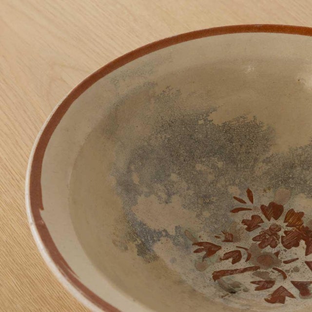 Ceramic 1960s Spanish Painted Ceramic Bowl For Sale - Image 7 of 8