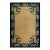 1920s Beige Open Field Traditional Antique Chinese Peking Carpet 5' X 7'10" Wool Knoted Rug For Sale