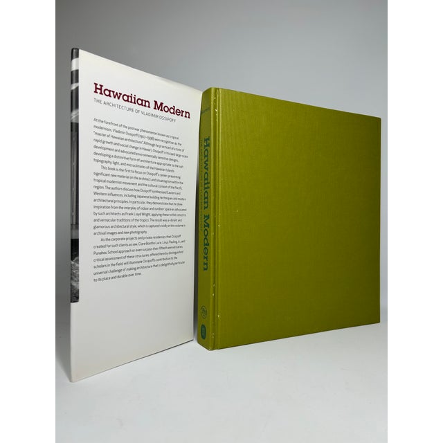 Sakamoto, Dean et al. (edited by). Hawaiian Modern: The Architecture of Vladimir Ossipoff. Honolulu: Honolulu Academy of...