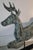 Folk Art 20th Century Full Body Copper Deer Weather Vane Mounted For Sale - Image 3 of 9