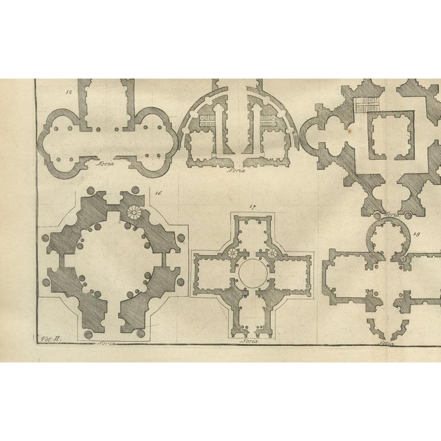Serlio, Architectural Plan Engravings, 1721, Paper, Set of 2 For Sale - Image 16 of 17