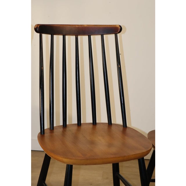 Vintage Wooden Chairs, 1960, Set of 4 For Sale - Image 10 of 18