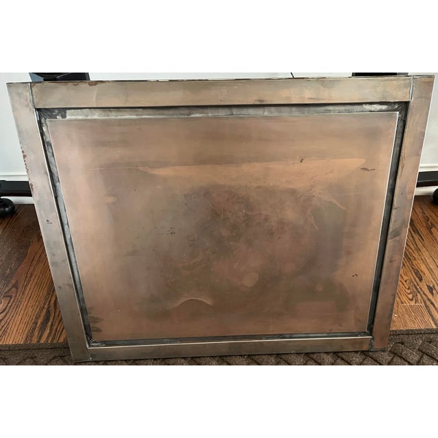 This rustic handcrafted mirror is loaded with character and has antique appeal. Purchased in Mexico in the 1970's and...