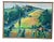 Paint 1980's Acrylic Framed Italian Landscape Framed Painting, Signed on Revers For Sale - Image 7 of 7