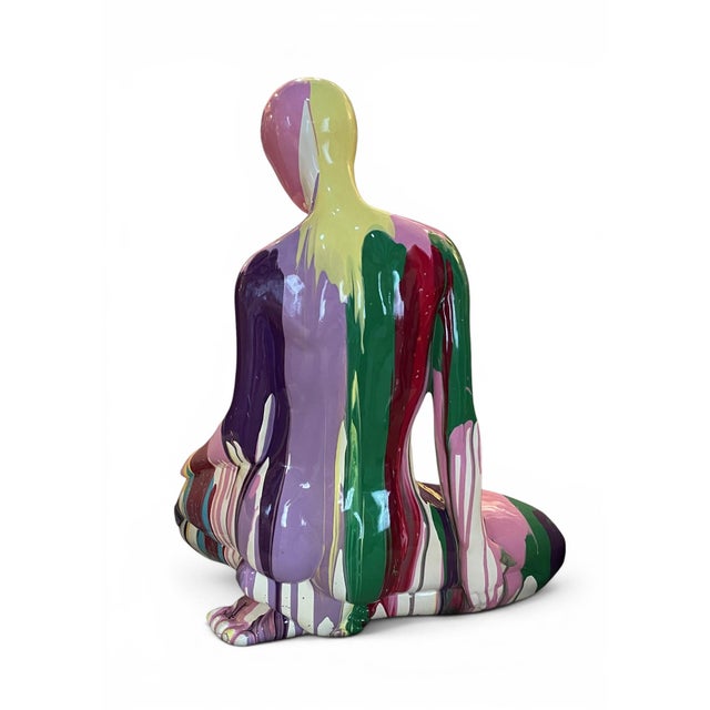 Late 20th Century Signed, Beth Taylor, Fiberglass Female Sculpture For Sale - Image 4 of 7