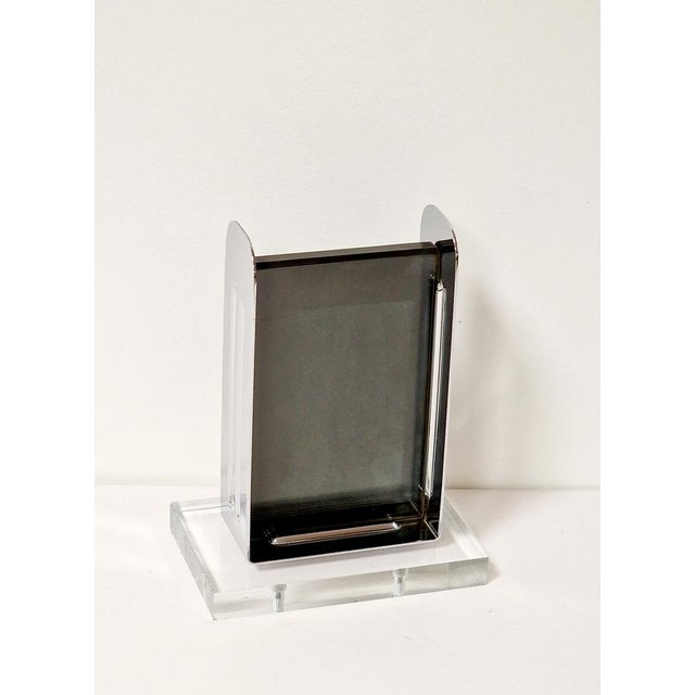 Mid-Century Photo Frame, Italy, 1980s, in Flawless conditions. Designed 1980 to 1989